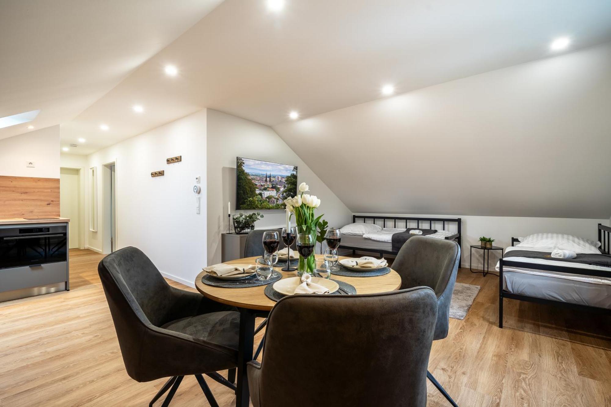 Apartment Milse - Modern. Stylisch Bielefeld Dış mekan fotoğraf
