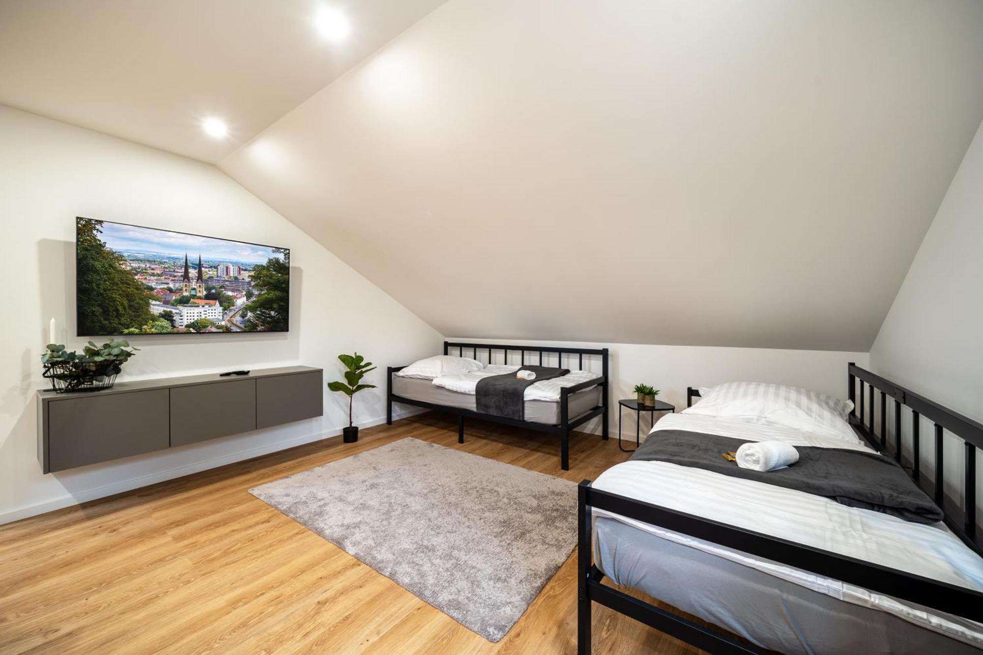 Apartment Milse - Modern. Stylisch Bielefeld Dış mekan fotoğraf